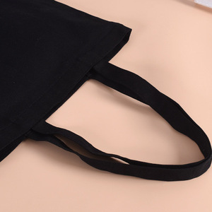 Sac à main en toile de coton recyclé de haute qualité pour femmes, sacs de shopping personnalisés écologiques pour cadeaux et promotions, vente chaude - Product Image 3