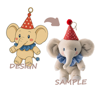 Porte-clés en peluche personnalisé, porte-clés en peluche sur mesure, porte-clés en peluche fabriqué par un fabricant professionnel de jouets
