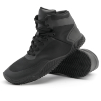 Chaussures de musculation noires à tige haute Apex Power GJZ00131, chaussures de musculation pieds nus pour squats, exercices intensifs