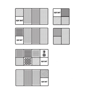 Moule à glaçons personnalisé en cuivre avec impression et estampage, plateau en laiton pour glaçons en nid d'abeille - Product Image 3
