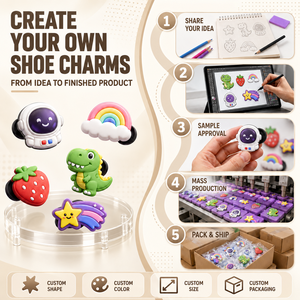 Charms per Scarpe a Prezzo di Fabbrica, Accessori Decorativi per Calzature, Coordinamento Armadio e Aggiornamenti di Stile Individuale, Charms per Zoccoli - Product Image 4