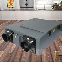 Système de ventilation d'air frais MVHR 220V50HZ 110V60HZ Récupération de chaleur de ventilation mécanique