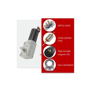 Motor de CC con reductor de engranajes helicoidales 5840-31ZY 12V 24V 48V, autoblocante, con brida de torsión para electrodomésticos - Product Image 1