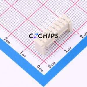 ZX-HY2.0-8PWZ-GW Wire-to-Board Pin Header Bent Lead Through Hole,P=2mm Connector 1x8P 2mm Right Angle Insert HY - Product Image 2
