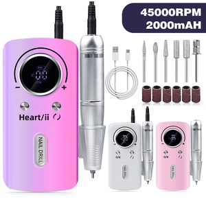 Nouvelle perceuse à ongles électrique <span class=keywords><strong>professionnelle</strong></span> transfrontalière V1, 45000 tr/min, rechargeable USB, portable, modèle Qt0681 - Product Image 1