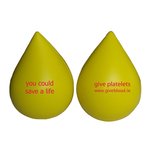 Gran cantidad Pu Stress Ball Water Drop Shape Stress Ball <span class=keywords><strong>con</strong></span> logo Print Custom Logo PU Antistress Water Drop Ball - Product Image 2