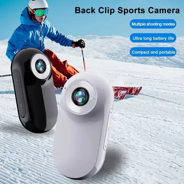 Portable Action Camera, 1080P HD, Wi-Fi Remote Control and Playback