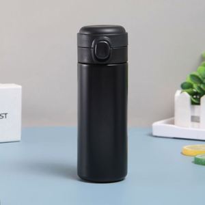 Stainless Steel Vacuum Tumbler Double Wall Insulated Travel Bottle White Minimalist Design With <b>Gift</b> <b>Box</b> - Product Image 5