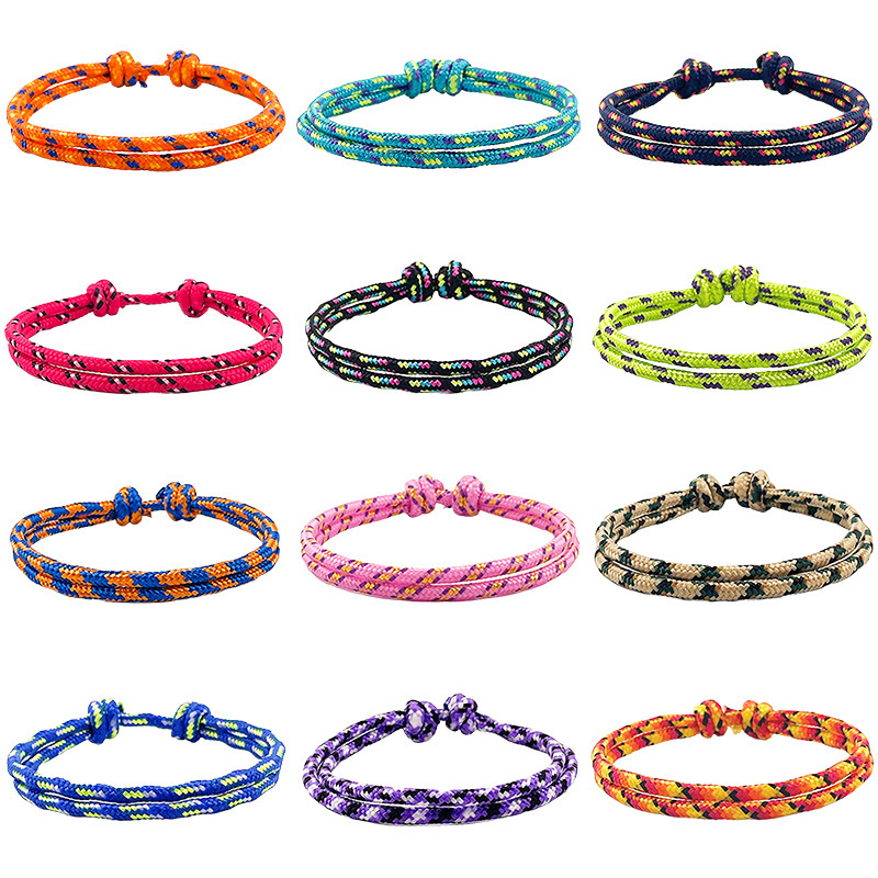 3mm Friendship Bracelets Rope Assorted Colors