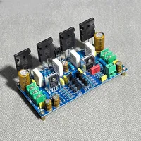 Amplificateur arrière mono 200W haute puissance, carte amplificateur à deux tubes 1943 + 5200, produit fini