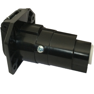 อะแดปเตอร์เต้ารับรถพ่วง 7 ขา 12V สีดำ พลาสติก IP44 ขั้วต่อ RV - Product Image 5
