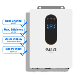 Caribbean khu vực lai biến tần 10KW 10000W 12KW đầu vào kép chia giai đoạn 120 240Volts thích ứng 48V pin năng lượng mặt trời biến tần - Product Image 2