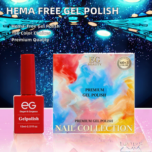 Esmalte de Uñas en Gel UV Hema, Libre de Halal, Colores en Botella con Logotipo, Libre de TPO, Gel de Color para Salón, LED, 15 ml, Larga Duración, Profesional, Faceshowes - Product Image 2