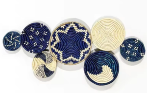 El mejor precio indio hecho a mano Multicolor Moonj hierba tejida pared arte placa artesanía hogar habitación colgante decoración para pared decoración del hogar - Product Image 4