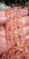 Perles en cristal facettées en vrac pour la fabrication de bijoux, vente en gros, Pujiang, 6x4mm, 8x6mm