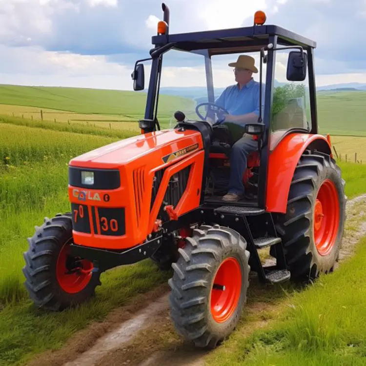 Tractor agrícola de calidad, precio barato, tractor agrícola pequeño 4WD para ventas baratas