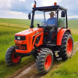 Traktor pertanian kualitas harga murah, traktor pertanian kecil 4WD untuk penjualan murah