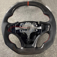 Volant en fibre de carbone avec LED et indicateur de régime pour Isuzu Dmax Mu-X MUX