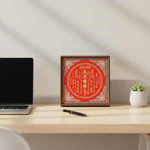 เครื่องประดับทองเหลืองแกะสลักด้วยมือ รูปเทพเทียนกวน เสริมฮวงจุ้ย ป้องกันภัย บูชาเสริมสิริมงคล ตกแต่งบ้าน เปิดรับทรัพย์ - Product Image 4