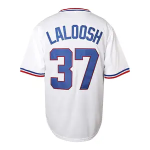 Wholesale Customize Embroidery Logo Pullover Stitched Baseball Jersey