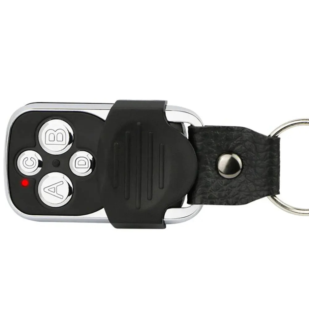 50 to 100Meter Universal 4Buttons Cloning 433MHz Electric Garage Door Remote Control Key Fob Wireless Smart Remote Control