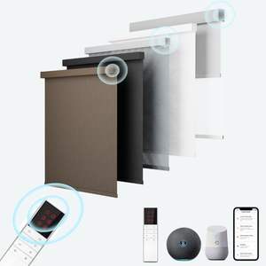 Persianas Enrollables Inteligentes Electrónicas Personalizadas, Persianas Enrollables <span class=keywords><strong>Alexa</strong></span> para la Sala de Estar - Product Image 2