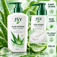 Lotion corporelle intense à l'aloe vera pour peaux sèches, soin hydratant rafraîchissant, douceur et lissage hydratants 450 mL