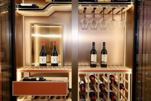Luxury Dual Zone Built-In <strong>Wine</strong> Cooler Refrigerated Display <strong>Cabinet</strong> and Cellar for Living Room with Drawer Slide Accessories - Product Image 4
