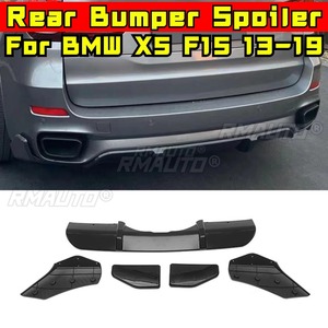 สปอยเลอร์กันชนหลังรถยนต์ ชิ้นส่วนตกแต่งสำหรับ BMW X5 F15 2013-2019 ฝาครอบป้องกันกันชน อุปกรณ์ตกแต่งรถยนต์ - Product Image 2