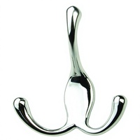 Crochets muraux modernes en alliage de zinc moulé pour manteaux et chats, installation par vis, pour chambre, cuisine, salle de bain, entrée