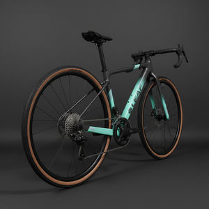 Vélo de <span class=keywords><strong>Gravel</strong></span> en Fibre de Carbone - Vélo d'Aventure pour Hommes avec Géométrie Moderne et Capacité Tout-Terrain pour le Cyclisme Hors Route - Product Image 2