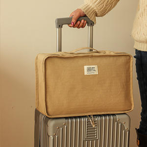 Bolsa de almacenamiento plegable de un solo nivel de tela japonesa, <span class=keywords><strong>organizador</strong></span> multiusos para el hogar diario, bolsa de ropa de negocios - Product Image 1