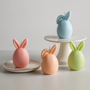 Adornos Decorativos para el Hogar, Velas Aromáticas con Forma de Conejito de Pascua, Lindas y Creativas, Hechas a Mano, Recuerdos para Fiestas de Pascua, Regalos, Velas Novedosas - Product Image 4