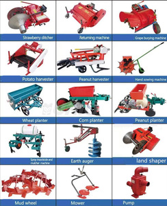 Aporcador para Tractor de Arrastre para Campos Secos, Formador de Camas Agrícolas para Tierras Altas - Product Image 6