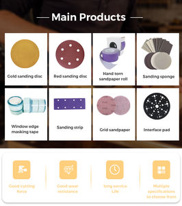 Ahşap İşleme, Mobilya Tamiri ve Parlatma için Ağ Zımpara Kağıtları Ağır Hizmet Tipi Aşındırıcı Ağ - Product Image 6