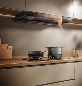 <span class=keywords><strong>Hotte</strong></span> de <span class=keywords><strong>cuisine</strong></span> encastrable de style européen A8 en acier inoxydable, extracteur à forte aspiration, évacuateur de fumée de style encastrable, 290W 28 m³/min - Product Image 5