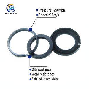 <span class=keywords><strong>Joint</strong></span> d'étanchéité compact profilé anti-fuite à faible friction pour pistons hydrauliques à <span class=keywords><strong>double</strong></span> <span class=keywords><strong>effet</strong></span> pour machines <span class=keywords><strong>de</strong></span> moulage par injection - Product Image 3