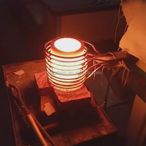 Petit four de travail chaud de fonte d'induction pour le fer industriel, l'or, l'argent, le <span class=keywords><strong>cuivre</strong></span>, l'aluminium, et d'autres métaux et alliages - Product Image 2