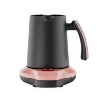 Machine à café à dosettes Leazo personnalisée en acier inoxydable 250 ml, électrique, pour la maison, avec contrôle de la température, base rotative à 360 degrés