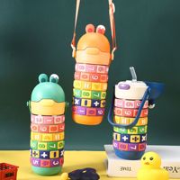 IStapromo Cadeaux Tasse Thermos pour Enfants en Acier Inoxydable 316 de Qualité Alimentaire