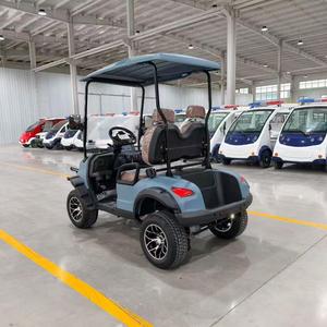 รถกอล์ฟไฟฟ้า 4 ที่นั่ง พร้อมแผงโซลาร์เซลล์ มอเตอร์ AC 5KW แบตเตอรี่ลิเธียมไอออน - Product Image 5