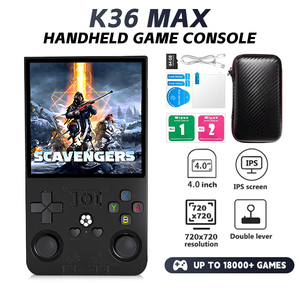 เครื่องเล่นเกมพกพาแบบย้อนยุค R36 MAX 2 หน้าจอ 4.5 นิ้ว รองรับ Wifi แบตเตอรี่ 4000 mAh ชิปประมวลผล Rk3326 ระบบ Linux - Product Image 3