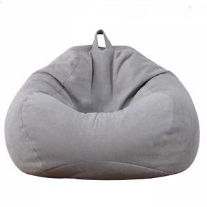 Canapé décoratif d'intérieur, design moderne et doux, canapé paresseux élégant, petit sac à dossier haut, pouf simple - Product Image 4