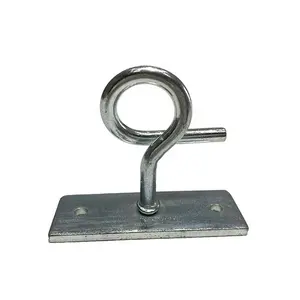 Pole Bracket Hot Dip Galvanized FTTH Draw Hook C Clamp Supplier