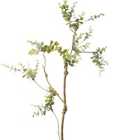 Feuillage Artificiel Nordique en Plastique, Branche Unique de Lierre et Feuilles d'Eucalyptus, Fausses Fleurs – Décoration Murale Créative pour Salon