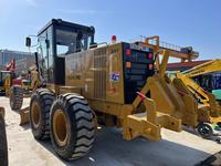 Niveleuse à moteur Caterpillar CAT 140K d'occasion, niveleuse routière avec moteur et pompe, bon état, faible nombre d'heures, origine américaine, à vendre