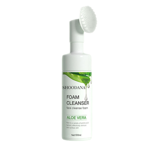 Aloe Vera acido salicilico biologico vegano crema alle erbe <span class=keywords><strong>detergente</strong></span> per il <span class=keywords><strong>viso</strong></span> lenitivo sbiancante per la pulizia profonda - Product Image 2