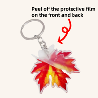 Porte-clés en acrylique « Dieu est bon » avec rayures pastel et papillons, breloque transparente double face, accessoire inspirant pour la foi et la positivité