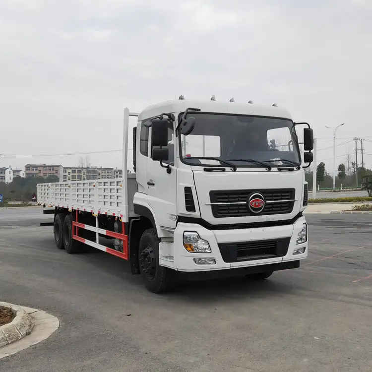 2020 Baru 210HP-310HP 10 Wheeler 6X4 Dong Feng 7.8M Light Cargo 15 Ton Tugas Berat Pengiriman Logistik Diesel Tow Truk untuk Dijual