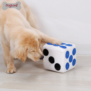 ของเล่นฝึกสุนัขฝึกการดมกลิ่นอาหารของเล่นสำหรับสัตว์เลี้ยงขนาดใหญ่เคี้ยวของเล่นดีไซน์ลูกเต๋าฝึกทำงานจมูก - Product Image 6